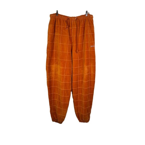 Vintage Y2K Enyce Velour Spell Out Baggy Joggers Jogger Pants Hip Hop - Picture 1 of 7